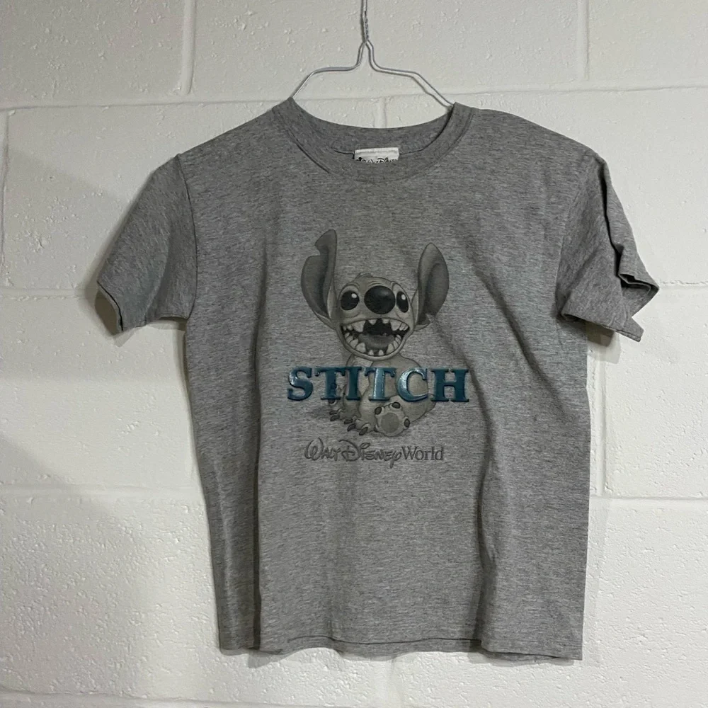 Disney Kids Gray Stitch Tee xsmall